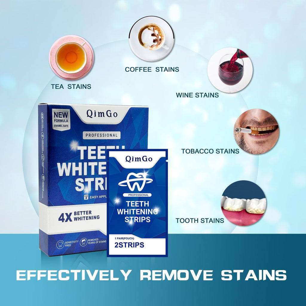 Teeth Whitening Strips Mint Flavor