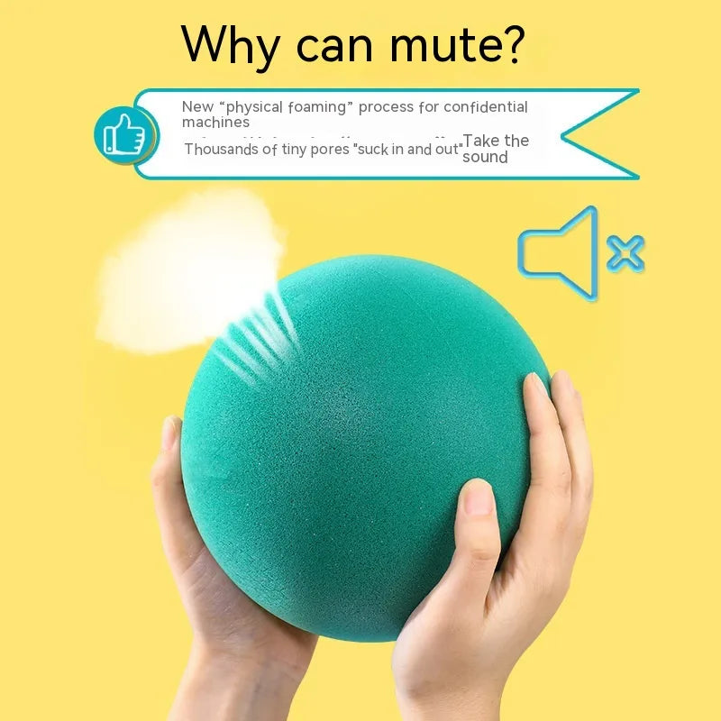 Children's Silent Ball Silent Elastic Ball Sea Toy