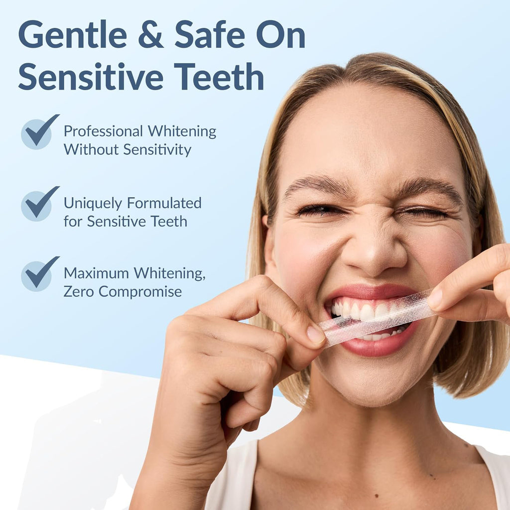 Teeth Whitening Strips Mint Flavor